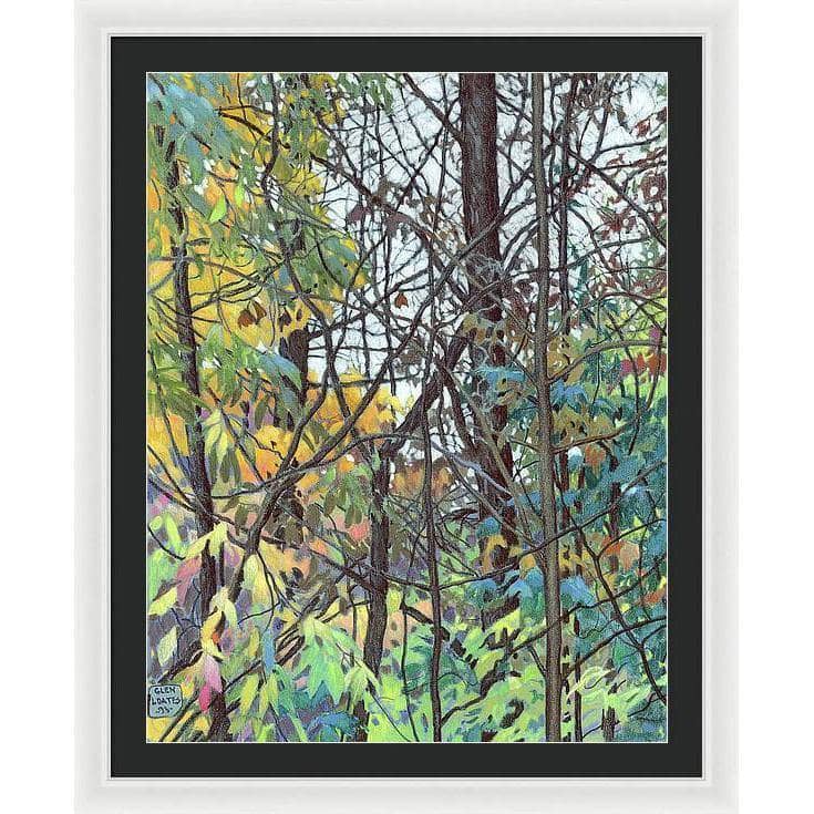 Fall Tapestry - Framed Print | Artwork by Glen Loates