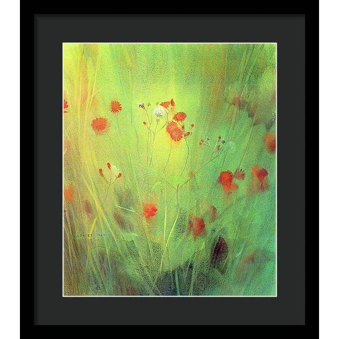 Hawkweed - Framed Print | Artwork by Glen Loates