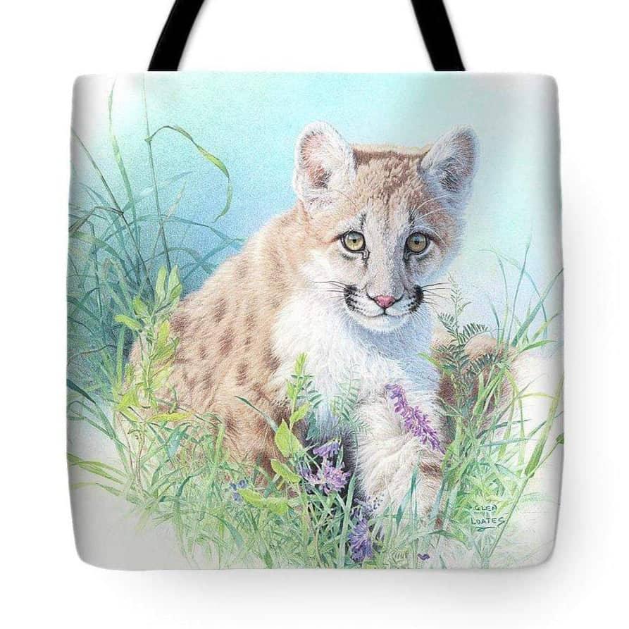 Inquisitive - Tote Bag | Artwork by Glen Loates