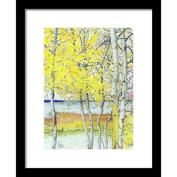Lac Cardinal Peace River - Framed Print | Artwork by Glen Loates