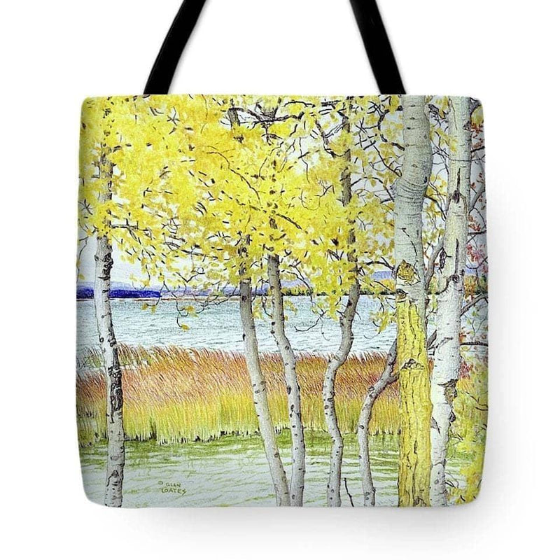 Lac Cardinal Peace River - Tote Bag | Artwork by Glen Loates