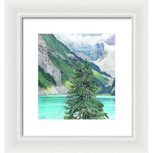 Lake Louise Alberta - Framed Print | Artwork by Glen Loates