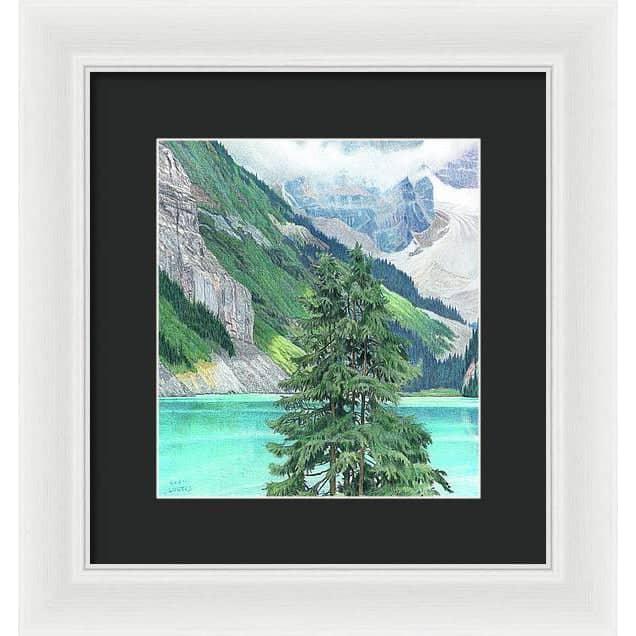 Lake Louise Alberta - Framed Print | Artwork by Glen Loates