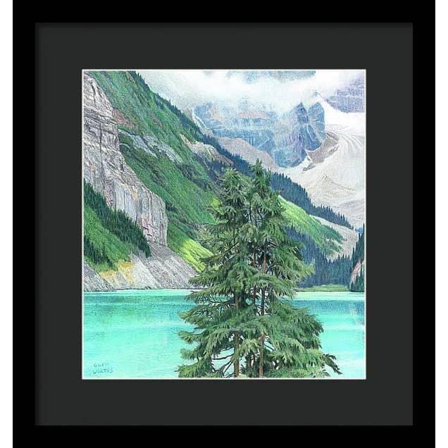 Lake Louise Alberta - Framed Print | Artwork by Glen Loates