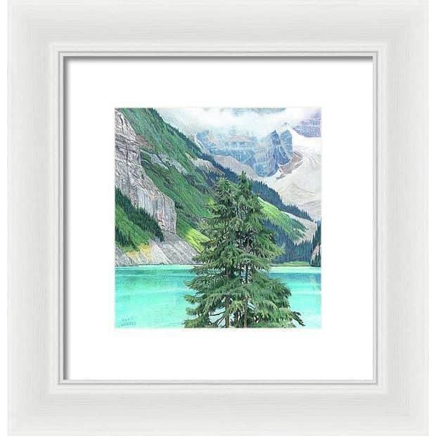 Lake Louise Alberta - Framed Print | Artwork by Glen Loates