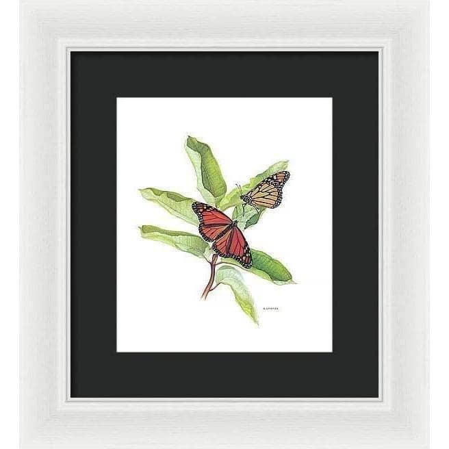 Monarch Butterflies - Framed Print | Artwork by Glen Loates