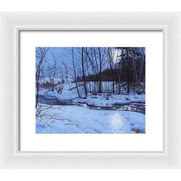 Moonlit Landscape - Framed Print | Artwork by Glen Loates