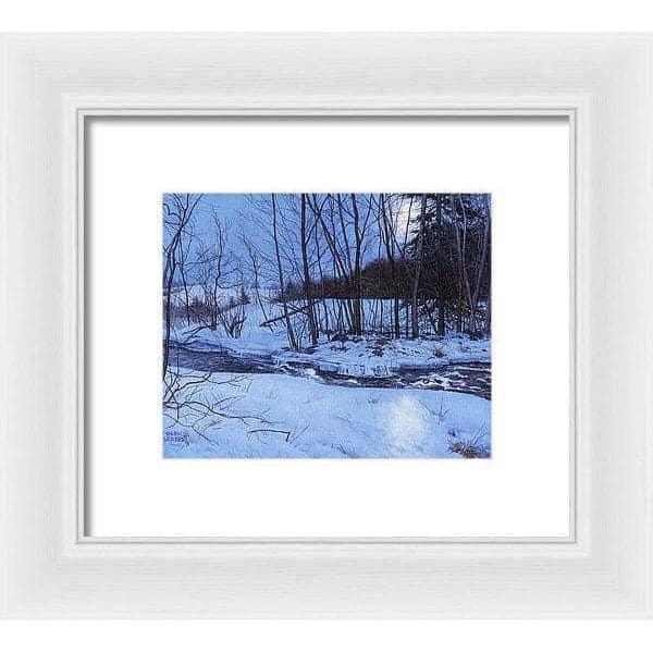 Moonlit Landscape - Framed Print | Artwork by Glen Loates
