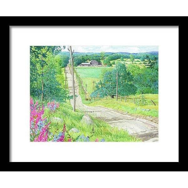 Over the Hills and Far Away - Framed Print | Artwork by Glen Loates