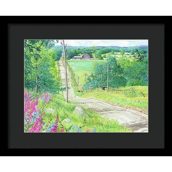Over the Hills and Far Away - Framed Print | Artwork by Glen Loates