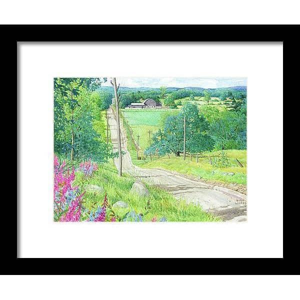 Over the Hills and Far Away - Framed Print | Artwork by Glen Loates