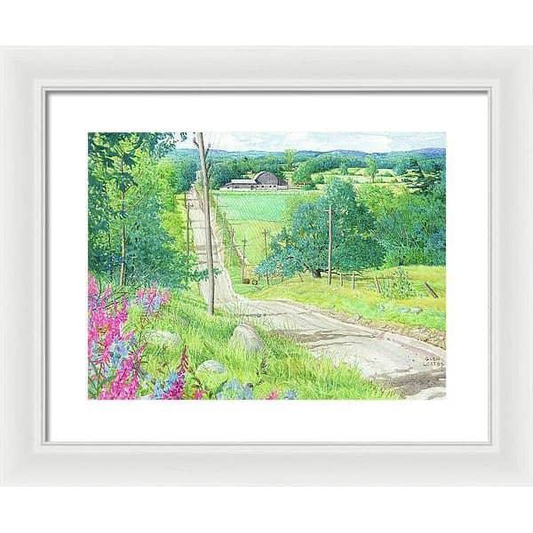 Over the Hills and Far Away - Framed Print | Artwork by Glen Loates