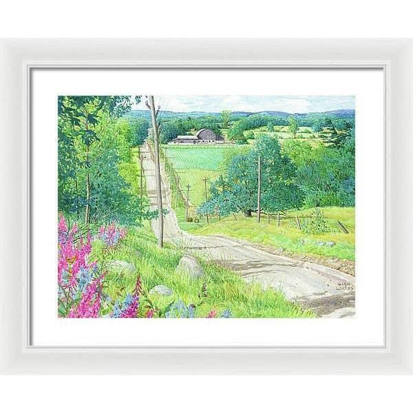 Over the Hills and Far Away - Framed Print | Artwork by Glen Loates