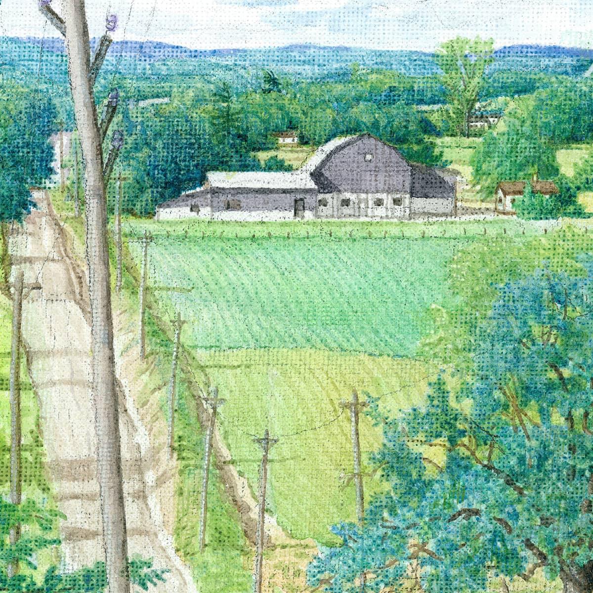 Over the Hills and Far Away - Framed Print | Artwork by Glen Loates