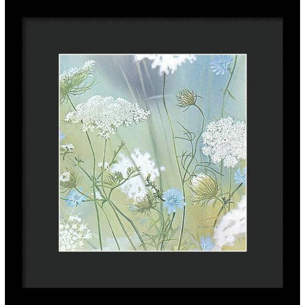 Queen Annes Lace - Framed Print | Artwork by Glen Loates