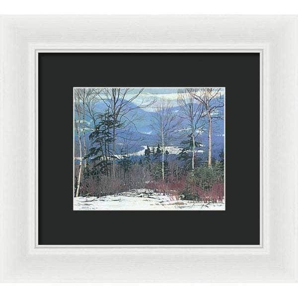 Saddleback - Framed Print | Artwork by Glen Loates