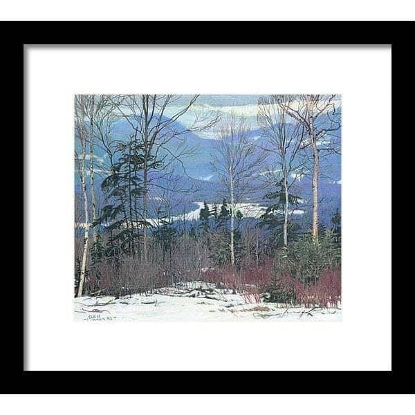 Saddleback - Framed Print | Artwork by Glen Loates