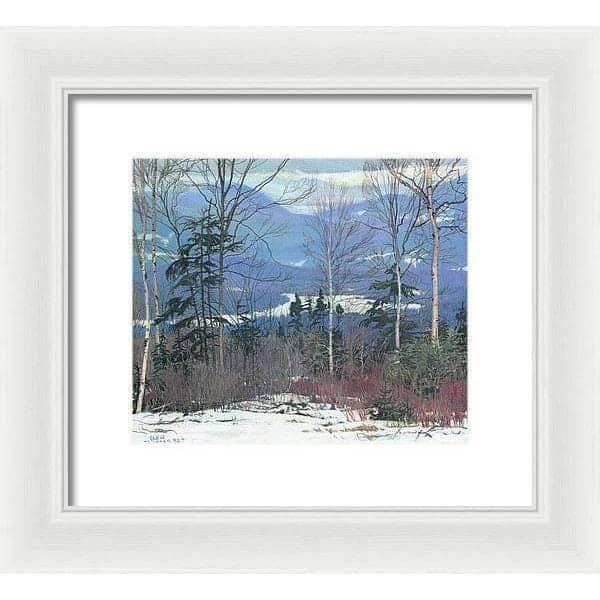 Saddleback - Framed Print | Artwork by Glen Loates