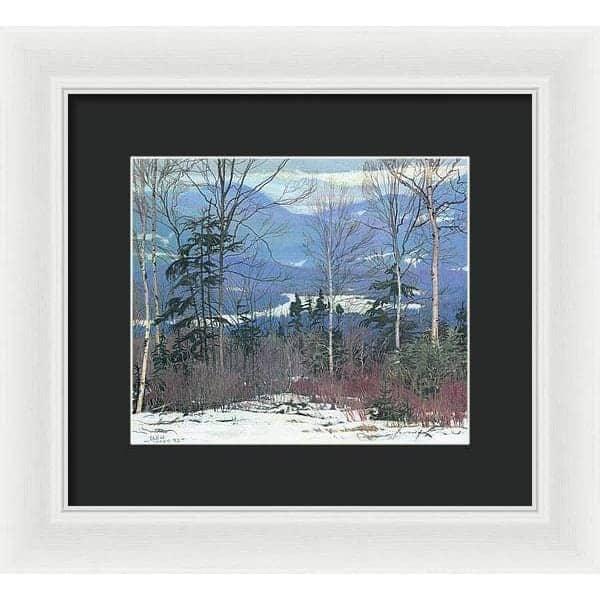 Saddleback - Framed Print | Artwork by Glen Loates