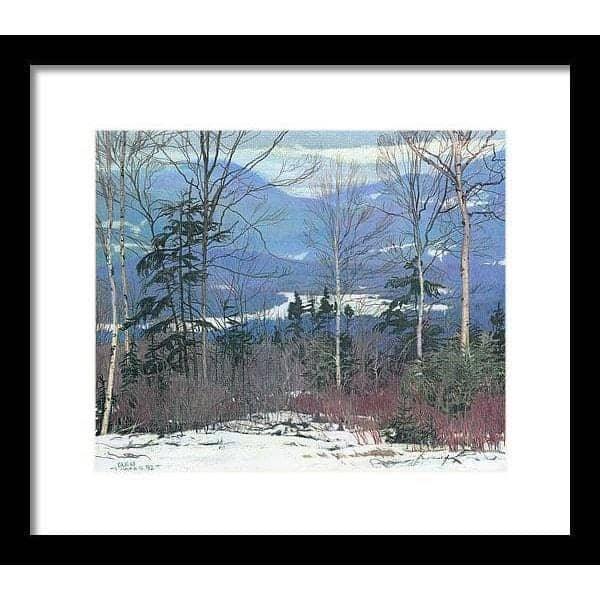 Saddleback - Framed Print | Artwork by Glen Loates