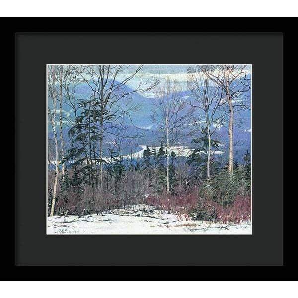 Saddleback - Framed Print | Artwork by Glen Loates