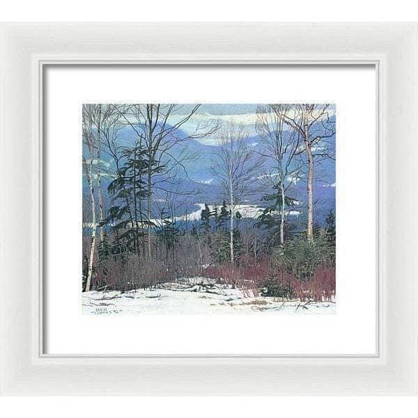 Saddleback - Framed Print | Artwork by Glen Loates