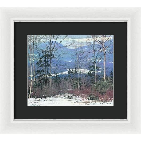 Saddleback - Framed Print | Artwork by Glen Loates