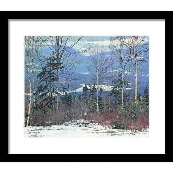 Saddleback - Framed Print | Artwork by Glen Loates