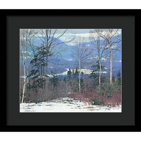 Saddleback - Framed Print | Artwork by Glen Loates