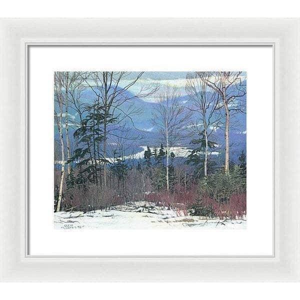 Saddleback - Framed Print | Artwork by Glen Loates