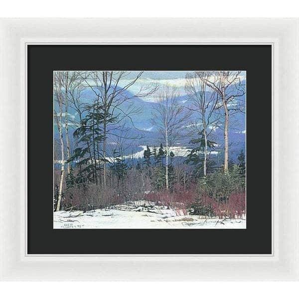 Saddleback - Framed Print | Artwork by Glen Loates