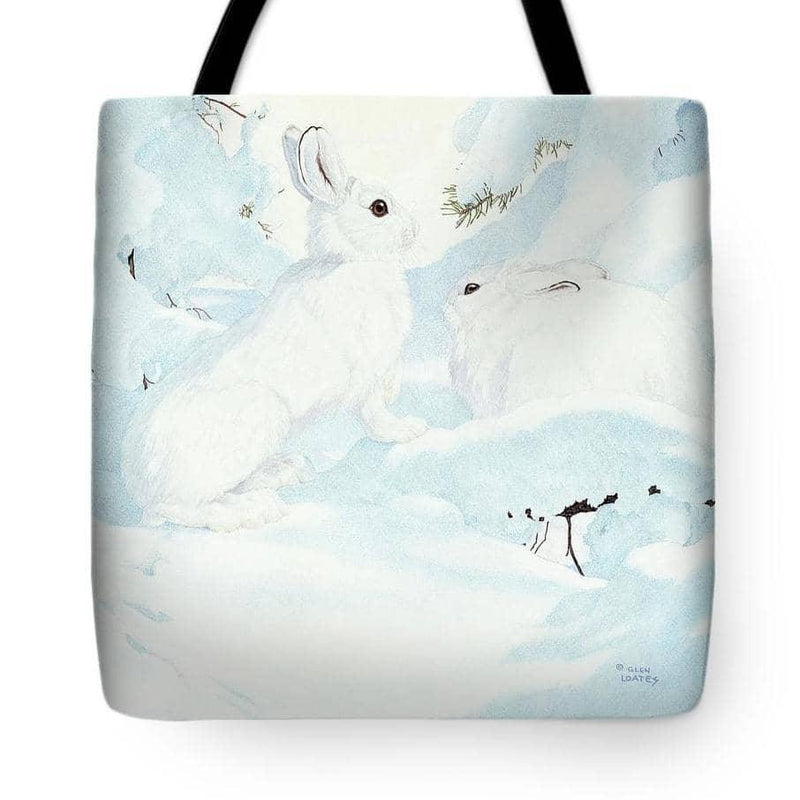 Snowshoe Hare - Tote Bag | Artwork by Glen Loates