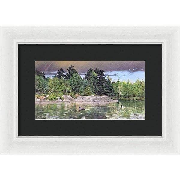 Storm&#39;s End - Framed Print | Artwork by Glen Loates
