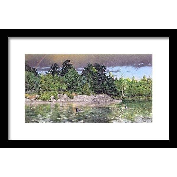 Storm&#39;s End - Framed Print | Artwork by Glen Loates