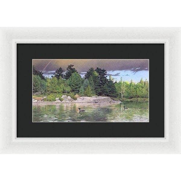 Storm&#39;s End - Framed Print | Artwork by Glen Loates
