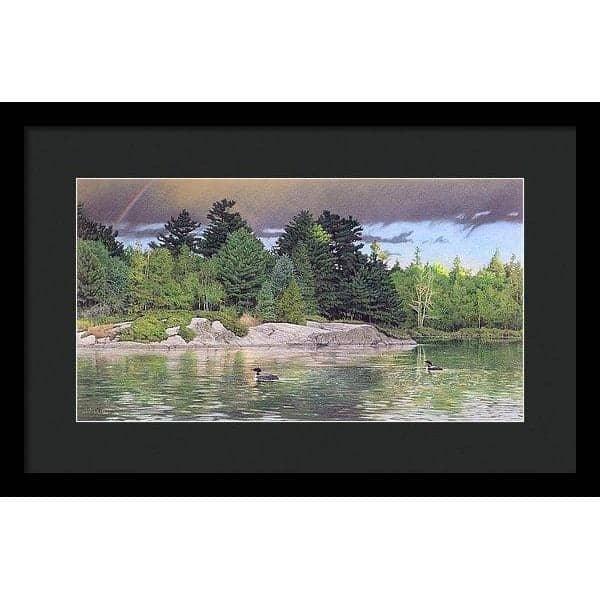 Storm&#39;s End - Framed Print | Artwork by Glen Loates