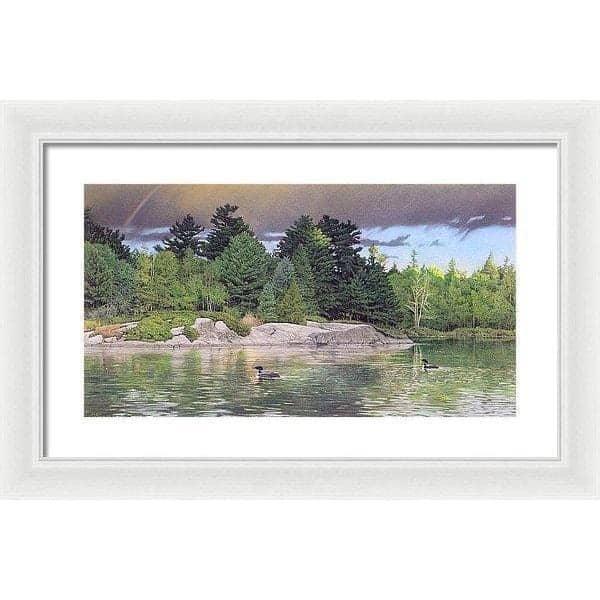 Storm&#39;s End - Framed Print | Artwork by Glen Loates