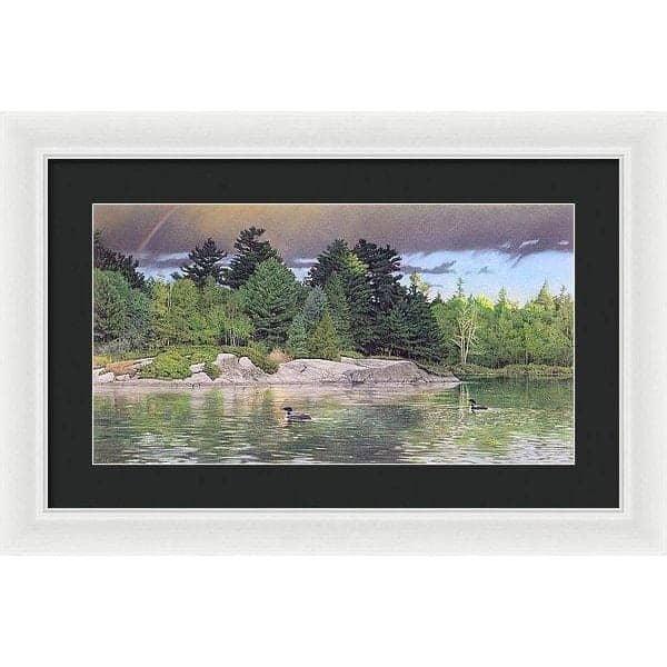 Storm&#39;s End - Framed Print | Artwork by Glen Loates