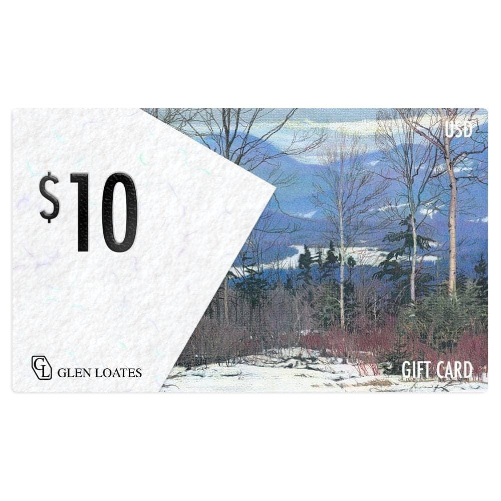 The Glen Loates Store Gift Card | Artwork by Glen Loates