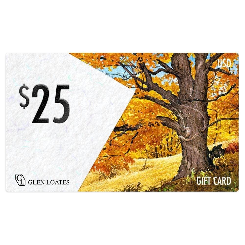 The Glen Loates Store Gift Card | Artwork by Glen Loates