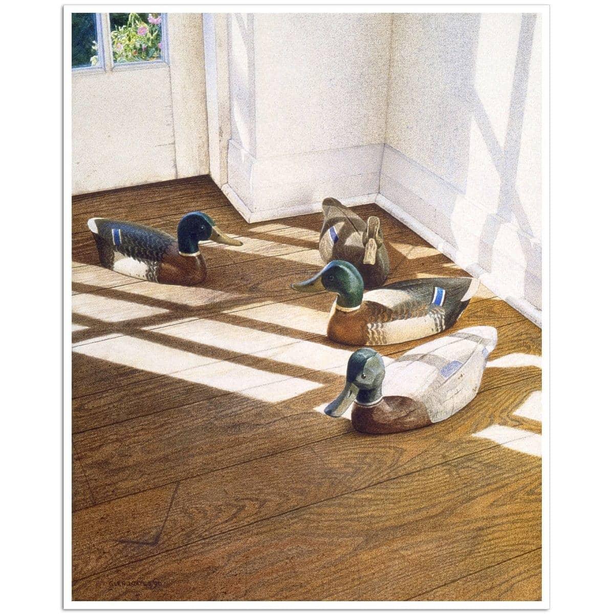 Wooden Pond - Art Print | Artwork by Glen Loates