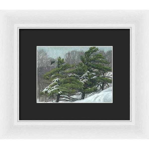 Winter Storm - Framed Print | Artwork by Glen Loates